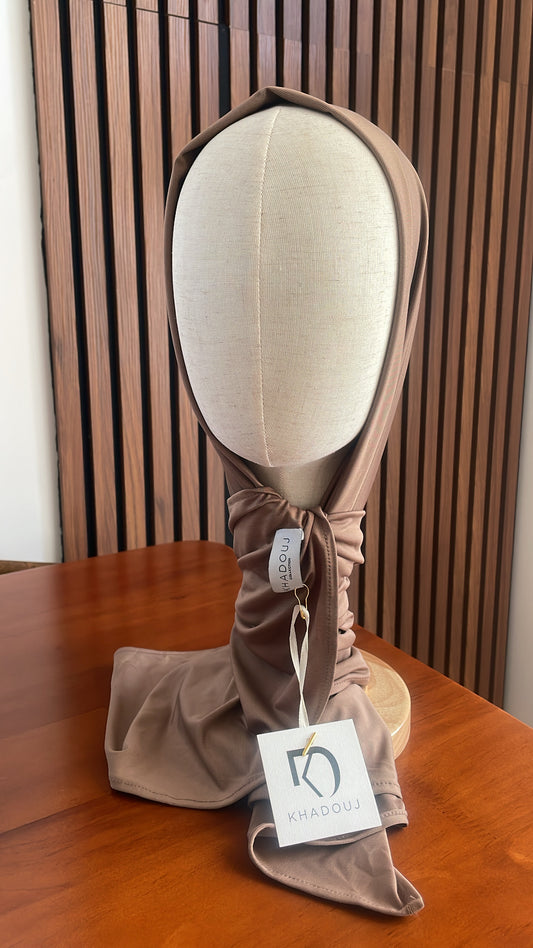 Voile Jersey - Chocolat