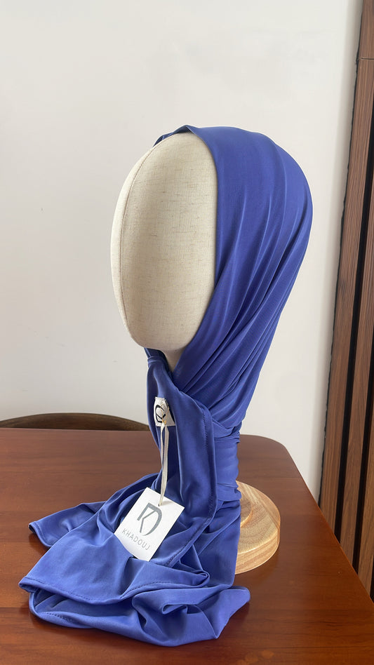 Voile Jersey - Océan Blue