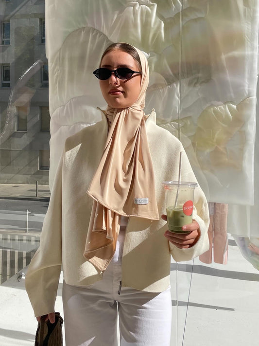 Voile Jersey - Nude