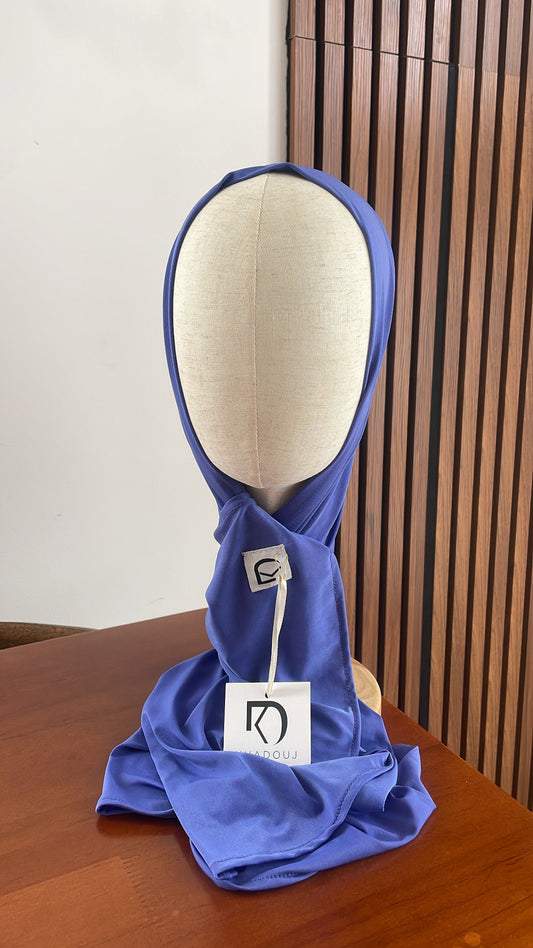 Voile Jersey - Océan Blue